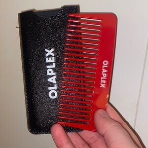 OLAPLEX Red Pocket Comb with Black Sleeve